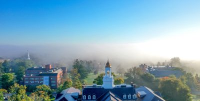 drone over campus